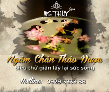Ngâm Chân Thảo Dược Tại Ms.Thùy Spa