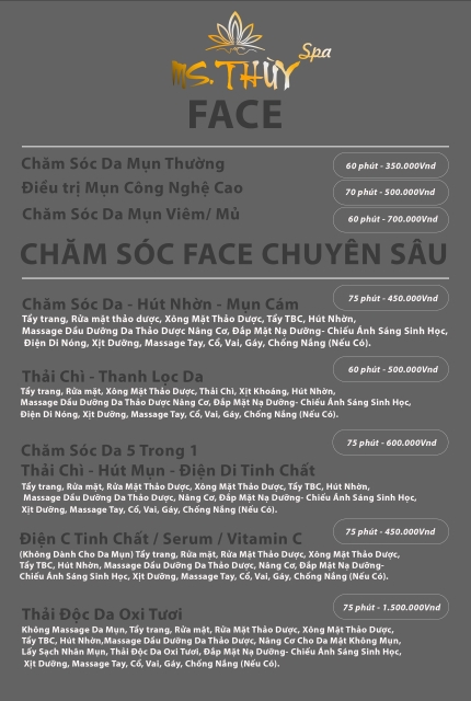 CHĂM SÓC DA MẶT