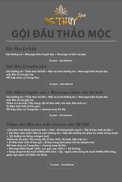 GỘI ĐẦU THẢO DƯỢC