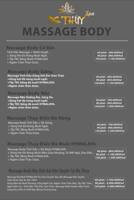 MASSAGE BODY